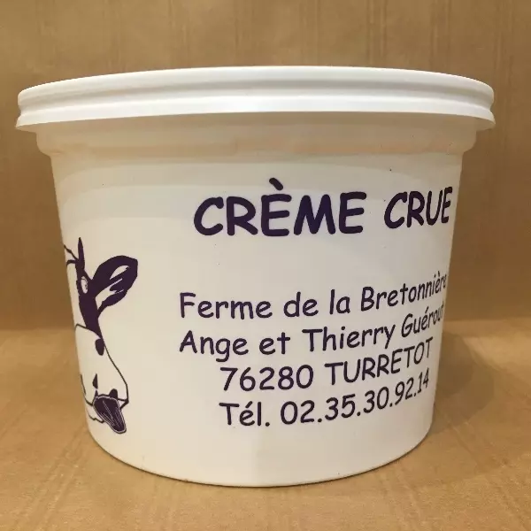 Crème crue