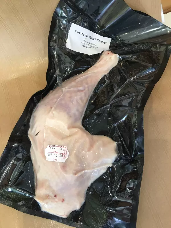Cuisse de poulet fermier